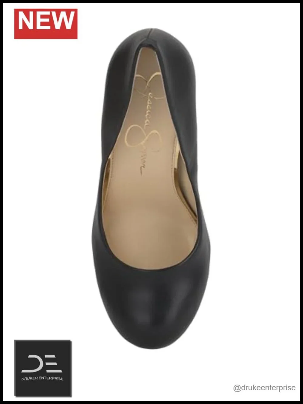 Jessica Simpson Calie Women's Almond Pumps 3.75-Inch Heel Closed Toe Party Shoes